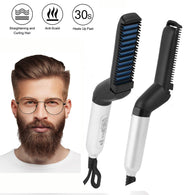 Multifunctional Beard Straightener Heated man's Hair Beard Tool