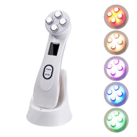 Face Skin EMS Mesotherapy Electroporation RF Radio Frequency Facial LED Photon Skin Care Device