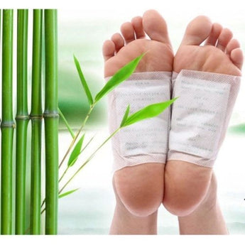 20PCS/lot Detox Foot Patch Bamboo Pads Patches With  Foot Care Tool Improve Sleep slimming Foot sticker
