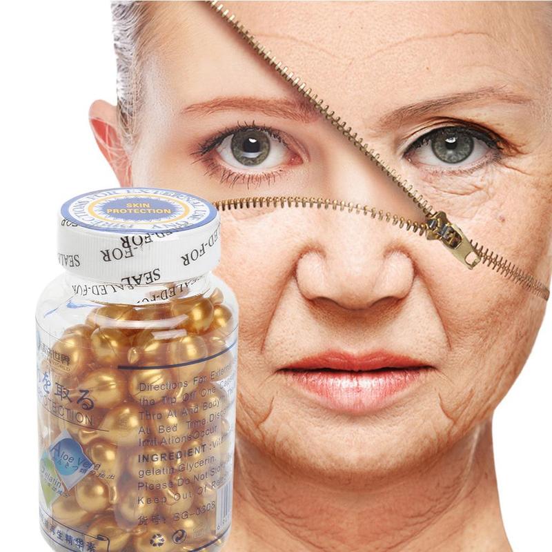 90pcs/bottle New Vitamin E Snake Venom Extract Face Cream Anti-Wrinkle